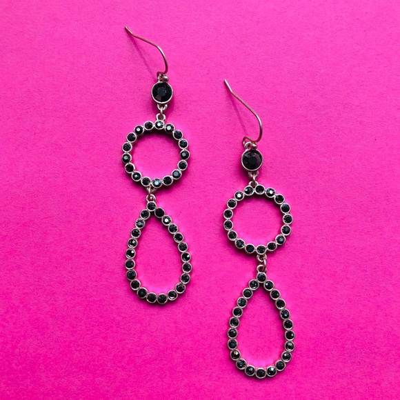 Anthropologie Jewelry - Anthro Circle Drop Earrings